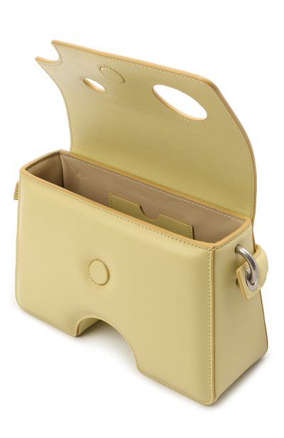 Сумка burrow OFF-WHITE желтого цвета по цене 133500 руб., арт. 0WNN005S21LEA001, фото 4 Сумка burrow OFF-WHITE, арт. 0WNN005S21LEA001, фото 4