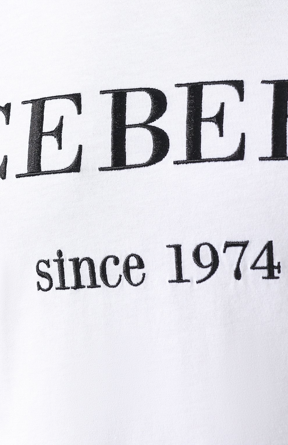 Хлопковая футболка ICEBERG, арт. 19E I1P0/F014/6331, фото 5