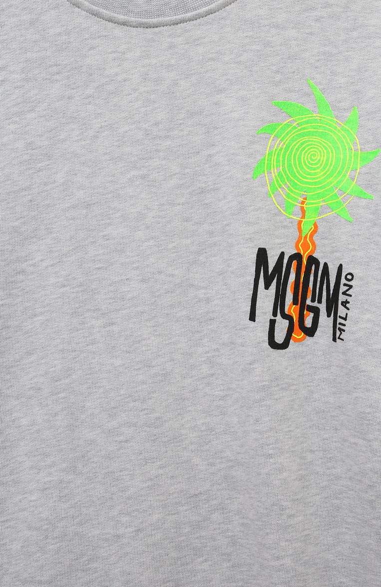 Хлопковый свитшот MSGM KIDS, арт. S4MSJBSW228, фото 1