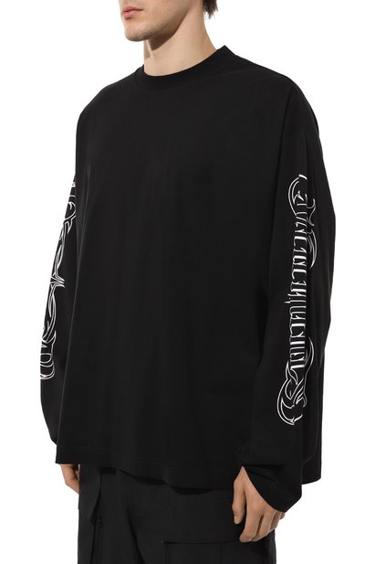 Хлопковый лонгслив VETEMENTS, арт. UA66LS620B, фото 3