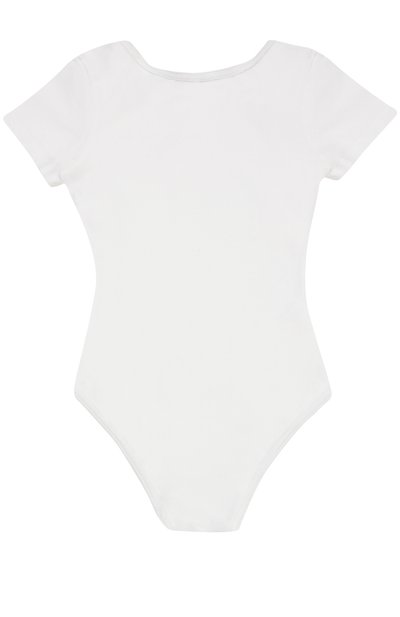 Боди из эластичного хлопка с коротким рукавом DEHA, арт. T07004, фото 2