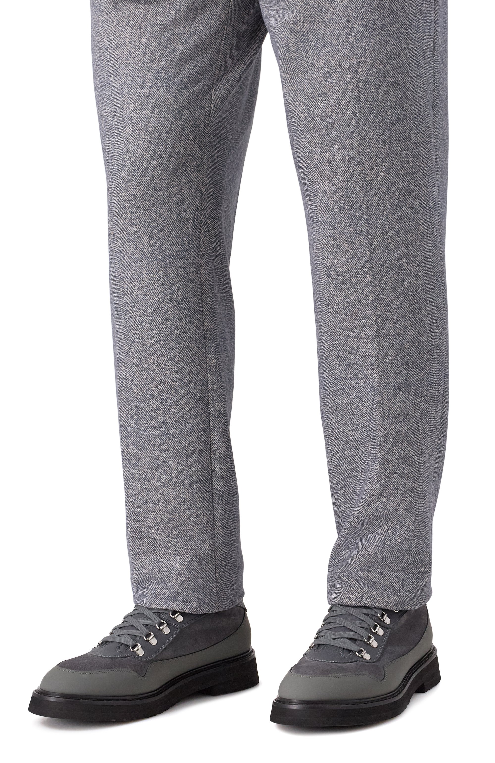 Кожаные хайкеры CAMERLENGO, арт. 16844/T0MSK M0NT0NE, фото 3