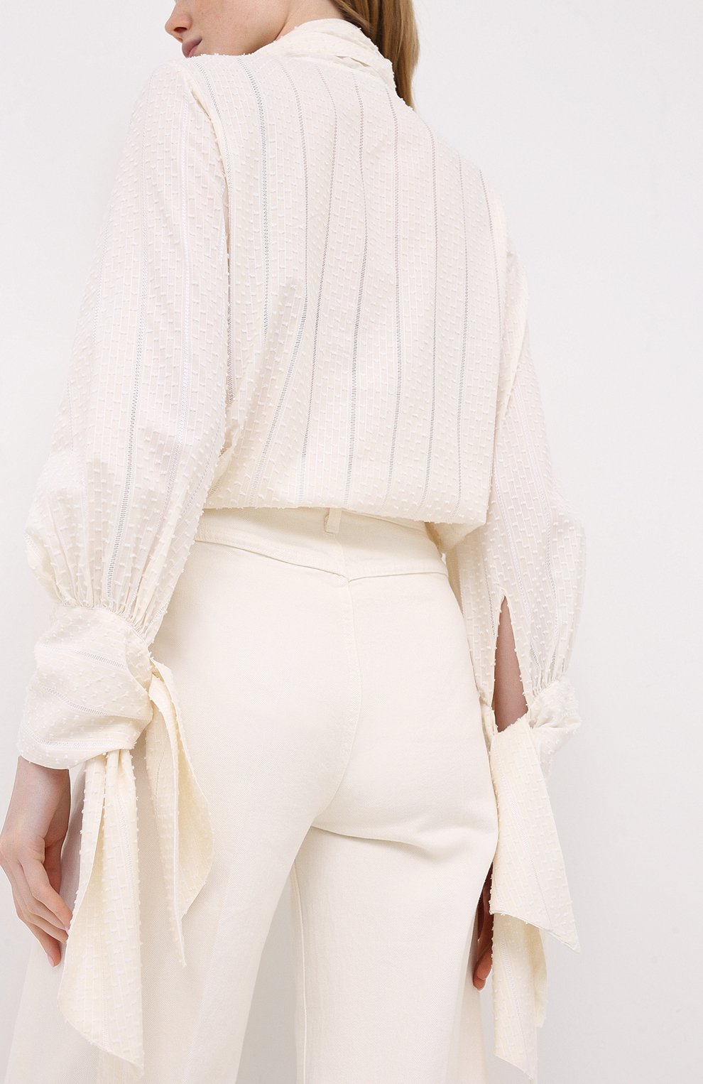 Блузка из хлопка и вискозы BY MALENE BIRGER, арт. Q68829006/CAPIR0NA, фото 4