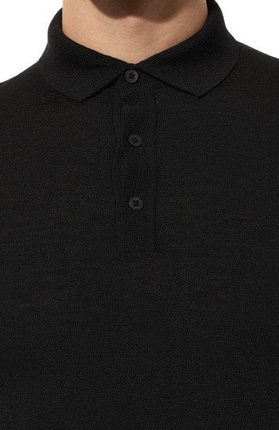 Шерстяное поло BOSS, арт. 50476355, фото 5