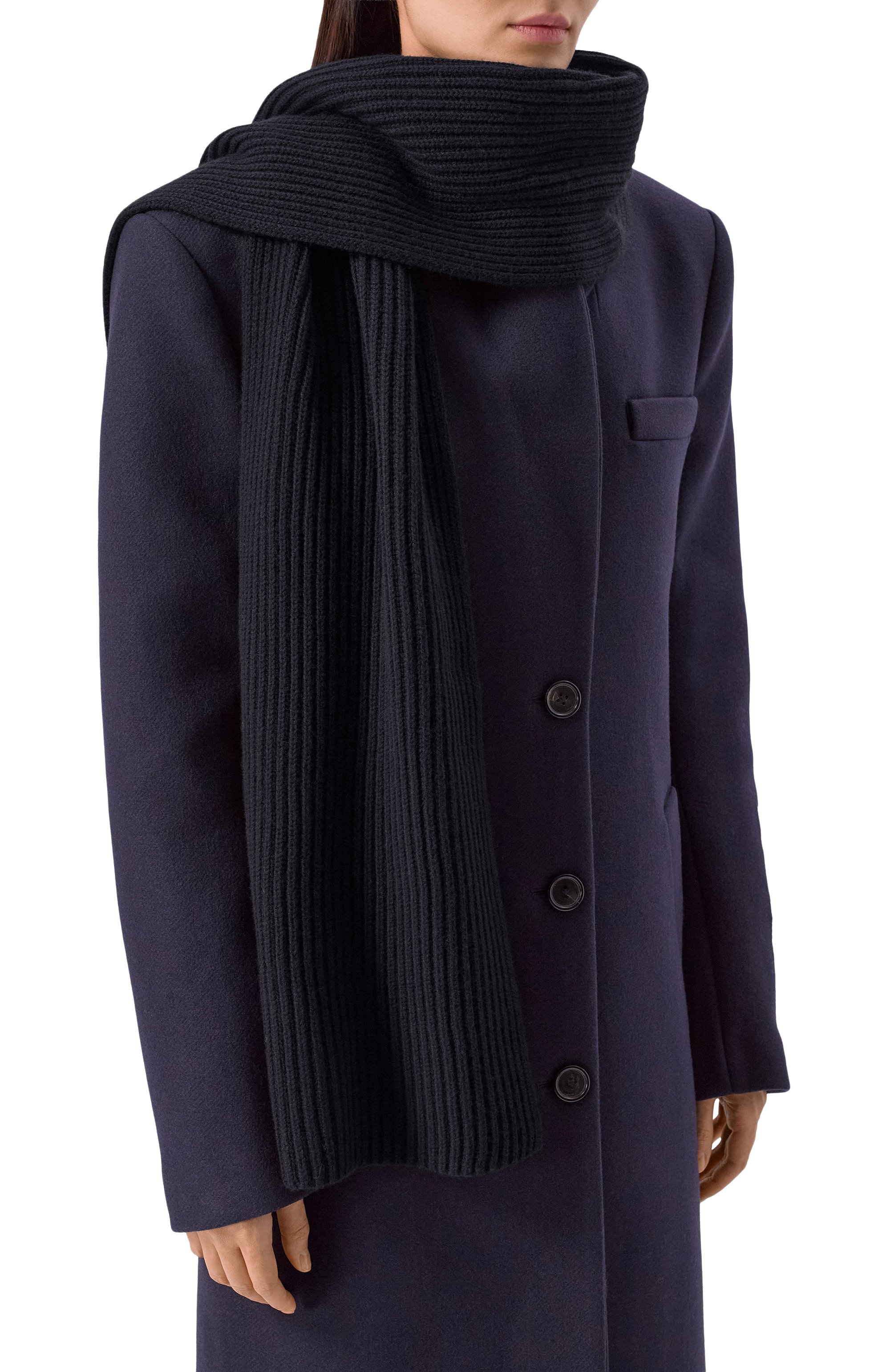 Шерстяной шарф MAISON MARGIELA, арт. S67TE0032/M13185, фото 3