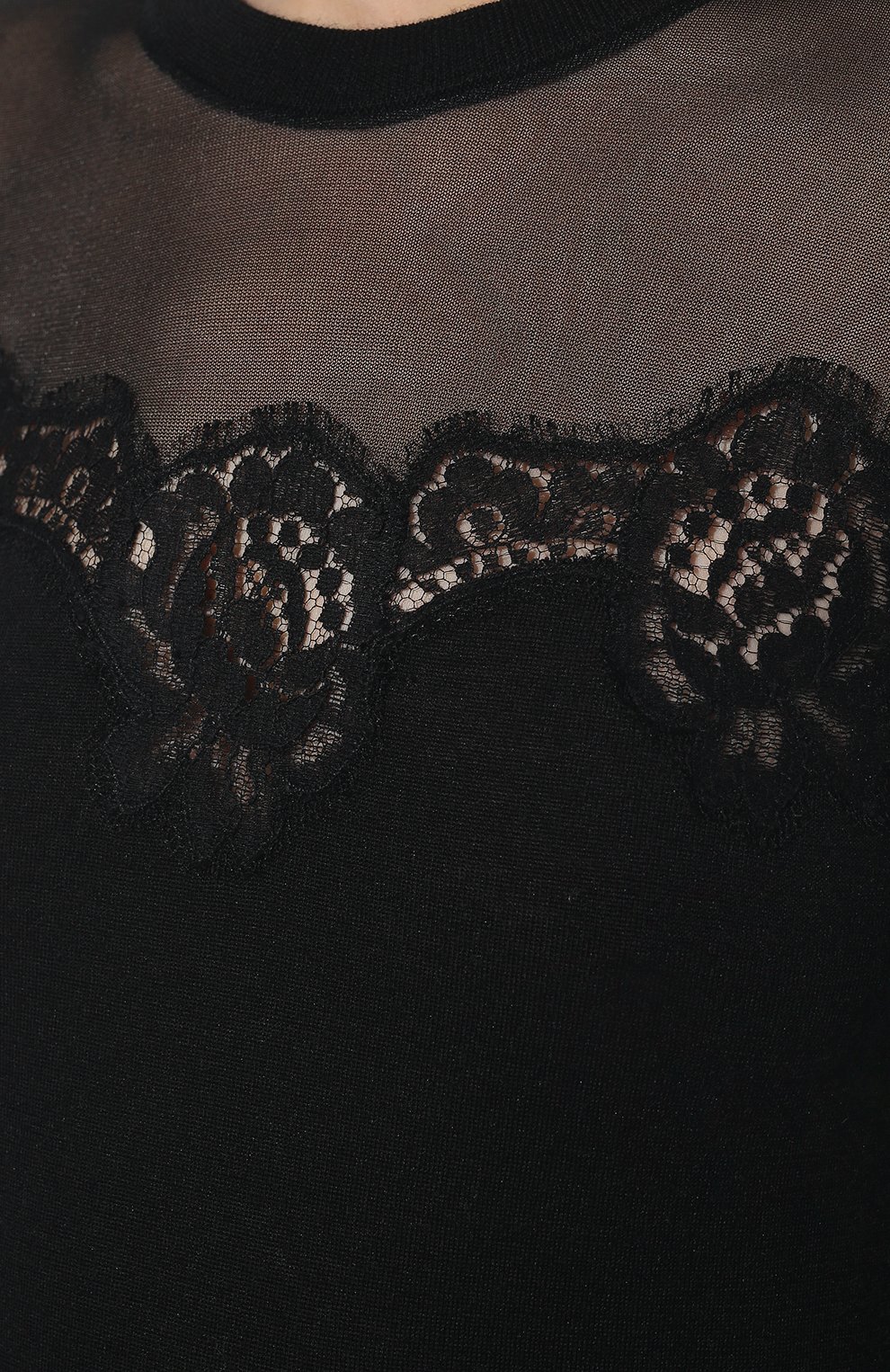 Топ из кашемира и шелка DOLCE & GABBANA, арт. FXF72T/JCMY0, фото 5