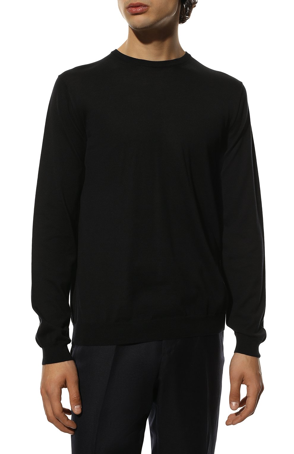 Джемпер из шелка и хлопка GIORGIO ARMANI, арт. 3HSM37/SM63Z, фото 3