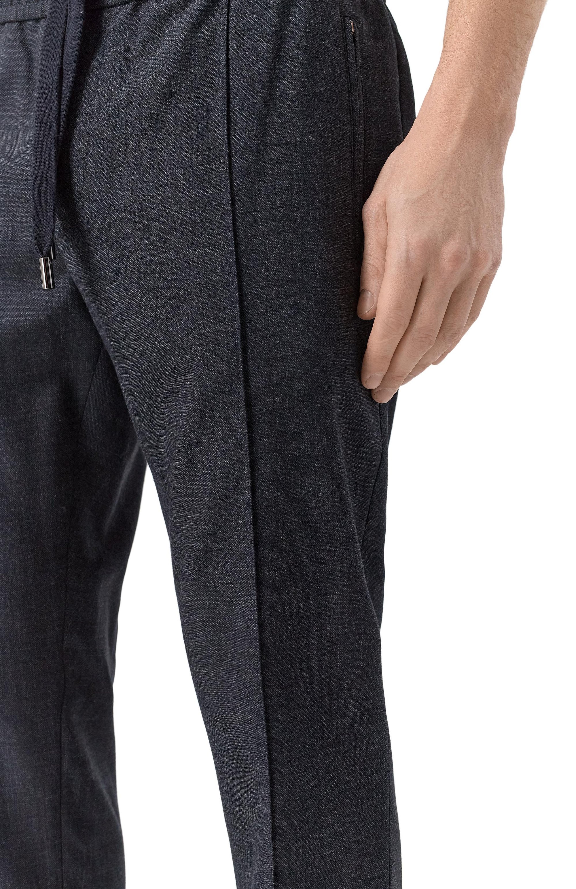 Брюки из шерсти и хлопка DOLCE & GABBANA, арт. GYACET/GJ795, фото 5