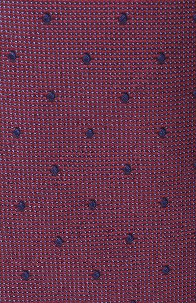 Шелковый галстук CORNELIANI бордового цвета по цене 25950 руб., арт. 25U302-2520307, фото 4 Шелковый галстук CORNELIANI, арт. 25U302-2520307, фото 4