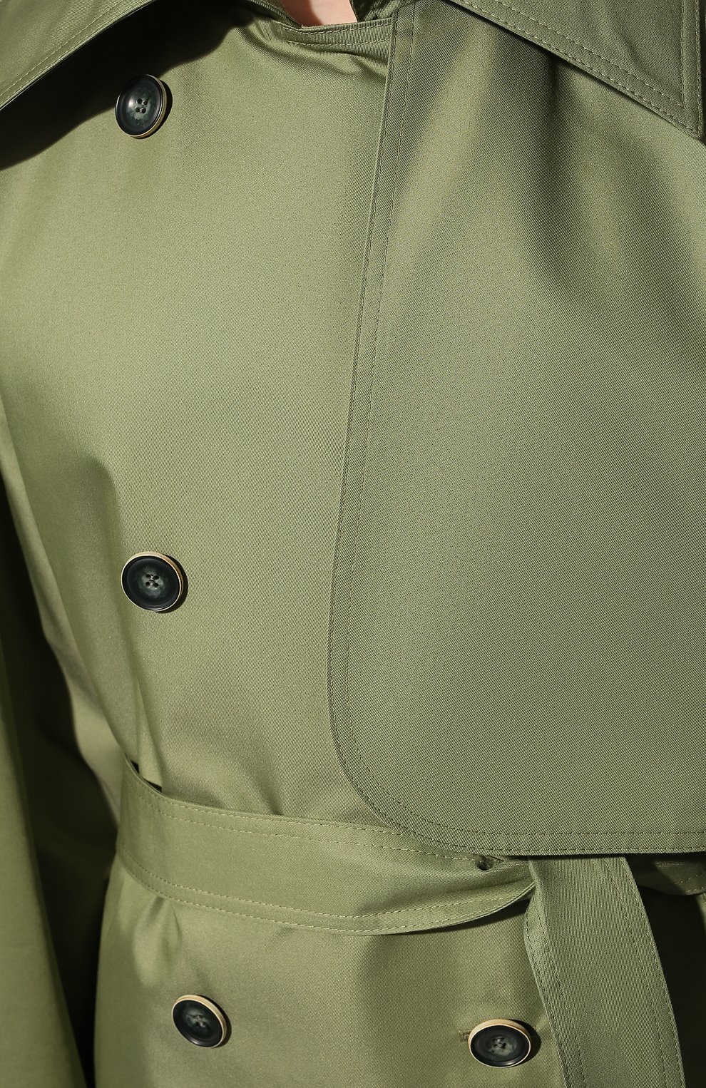 Двубортный тренч  LESYANEBO, арт. FW22/H-465/LT, фото 5