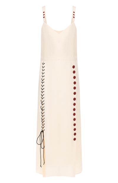 Женское платье из смеси вискозы и льна BY MALENE BIRGER, арт. Q66371002/DRE1001S91