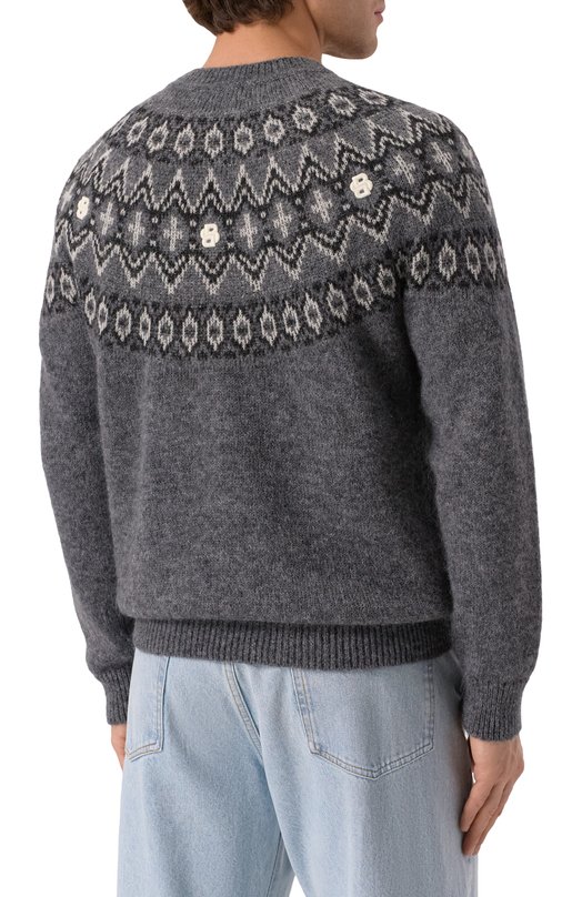 Свитер BOSS 50550013 Серый  50550013 Фото 4