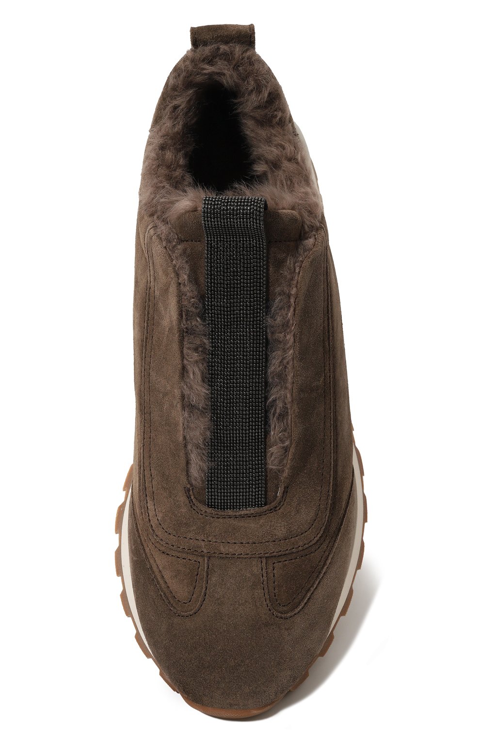 Замшевые кроссовки BRUNELLO CUCINELLI, арт. MZSFG2796, фото 6