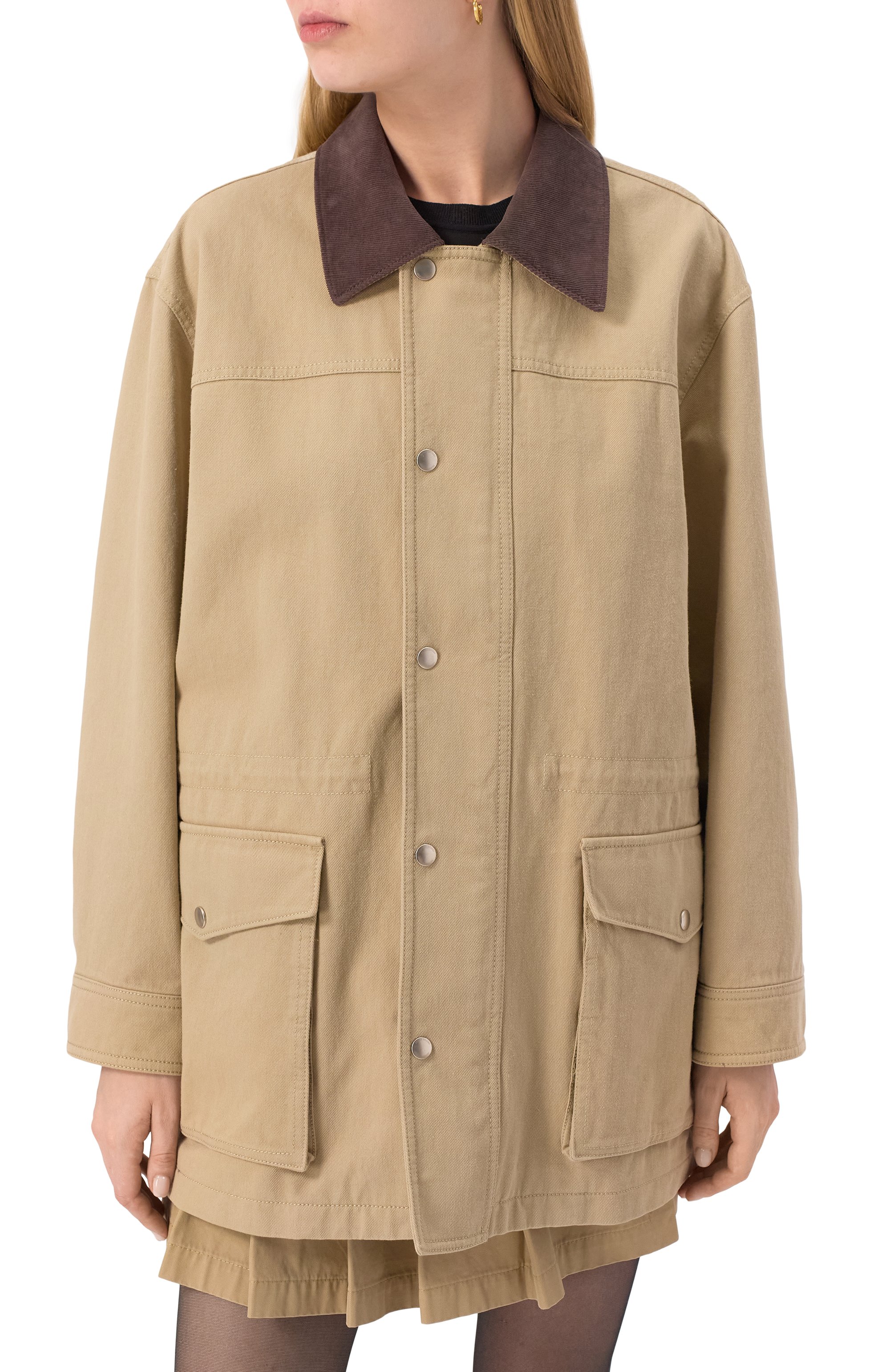 Хлопковая парка DUNST, арт. UDJU5A109I2, фото 3