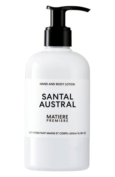 Женского лосьон для рук и тела santal austral (300ml) MATIERE PREMIERE, арт. 3760372460686