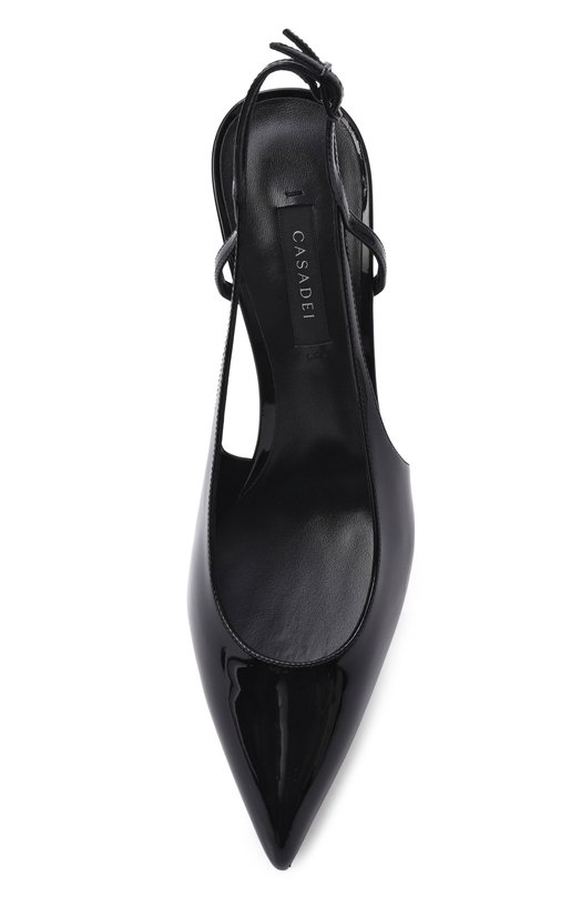 Лакированные туфли Julia Samurai 80 Casadei 1G669B0801/TIFFA Чёрный  1G669B0801/TIFFA Фото 6