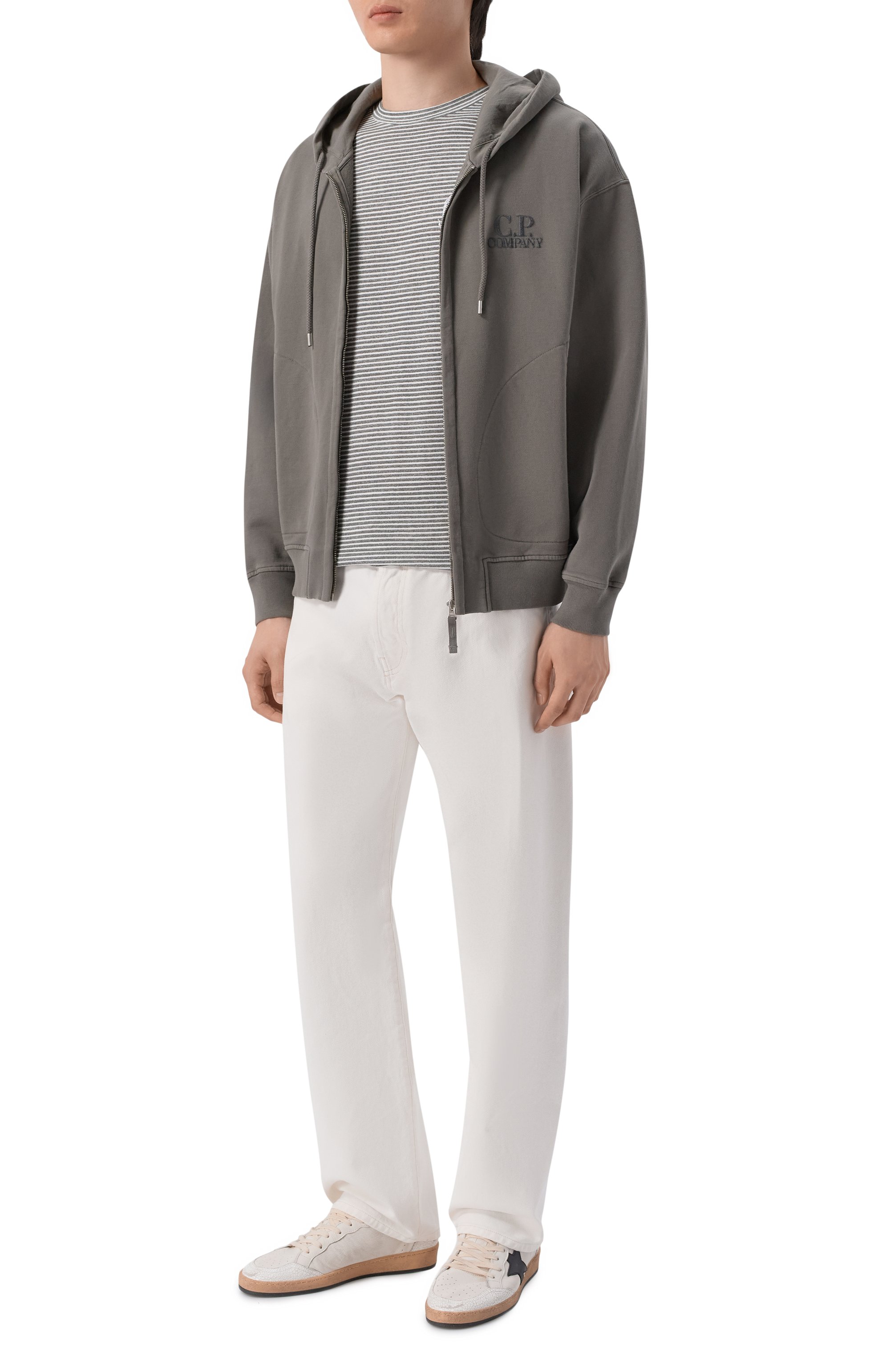 Хлопковая толстовка C.P. COMPANY, арт. 20CMSS218A/0060900, фото 2