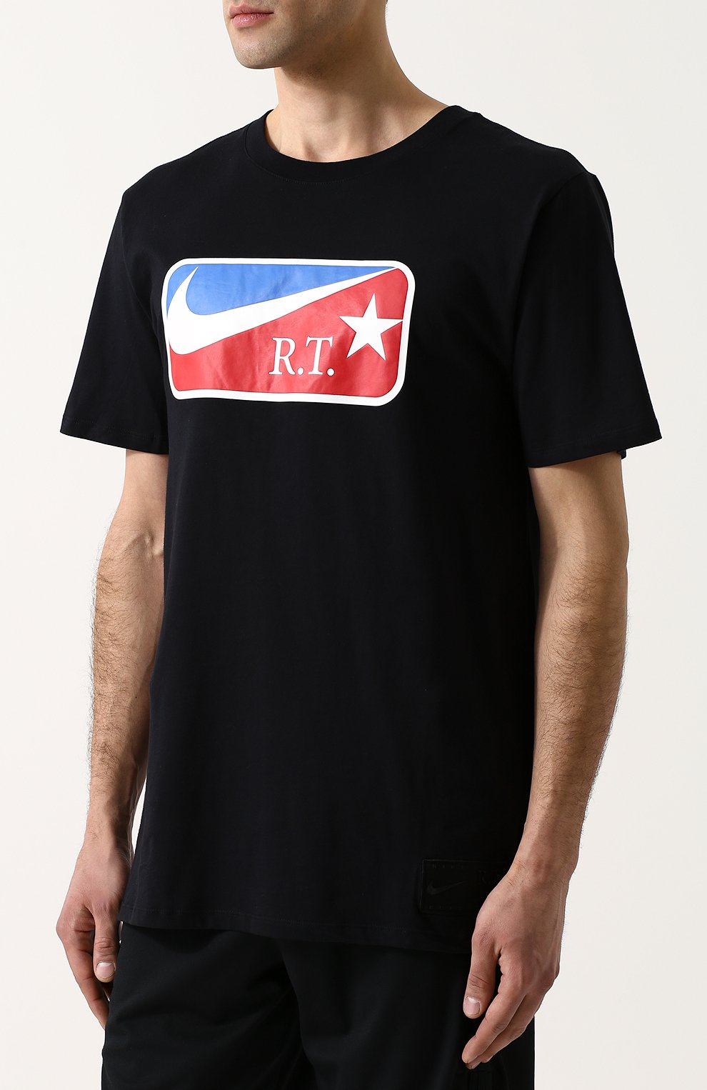 Хлопковая футболка nikelab x riccardo tisci NIKELAB, арт. 889975-010, фото 3