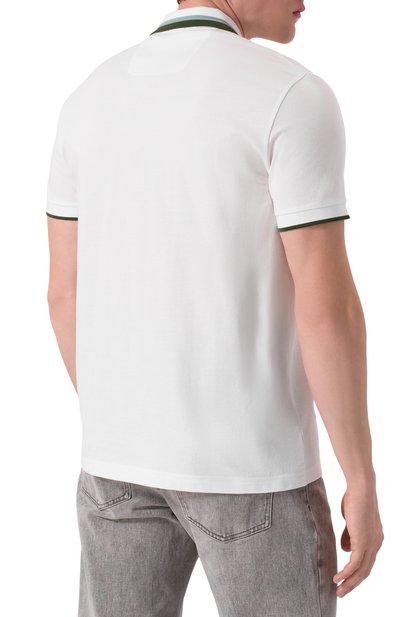 Хлопковое поло BOSS GREEN, арт. 50538101, фото 4