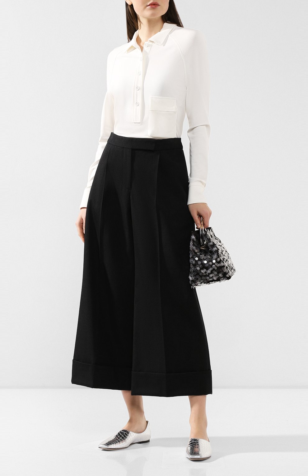 Кожаные балетки joselyn JIMMY CHOO, арт. J0SELYN FLAT/MIJ, фото 2