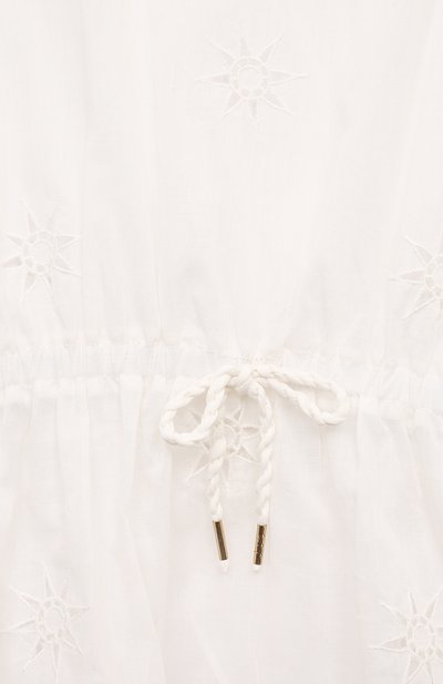 Хлопковая туника CHLOÉ, арт. C20062/6A-12A, фото 3