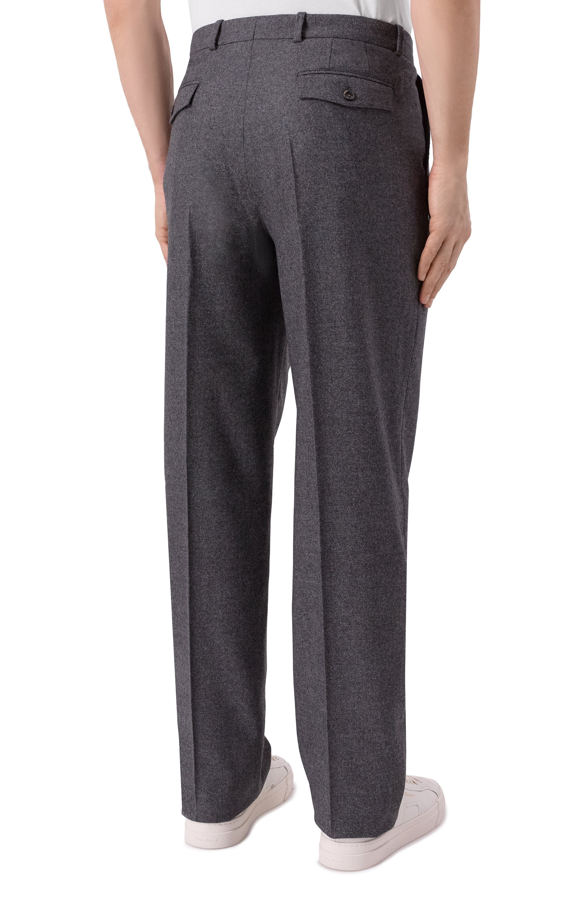 Шерстяные брюки 12 STOREEZ, арт. 135680, фото 4