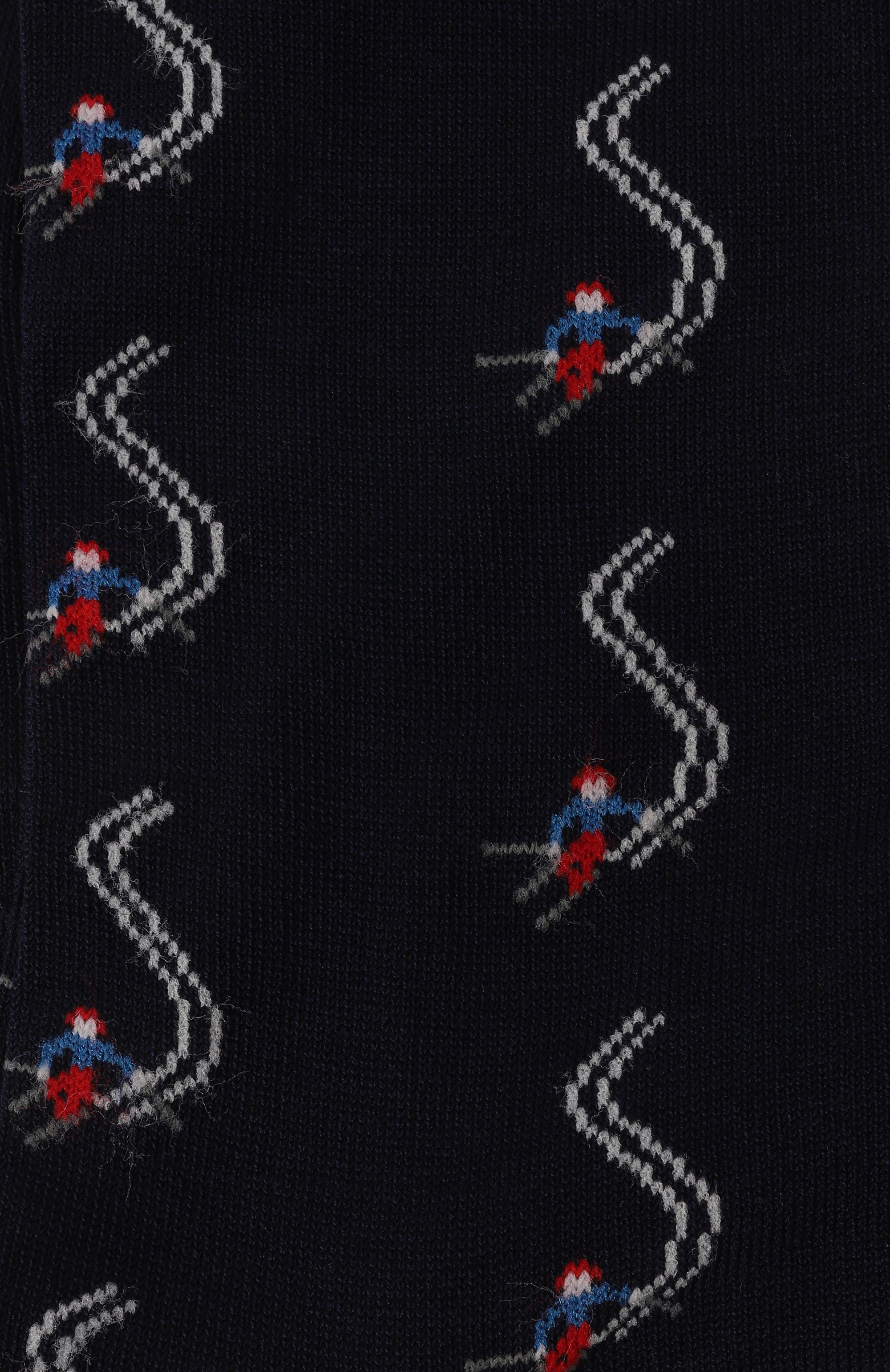 Хлопковые носки FEFE` темно-синего цвета по цене 3845 руб., арт. SH0RT S0CKS/S0SCIAT0RE1C-U, фото 2 Хлопковые носки FEFE`, арт. SH0RT S0CKS/S0SCIAT0RE1C-U, фото 2