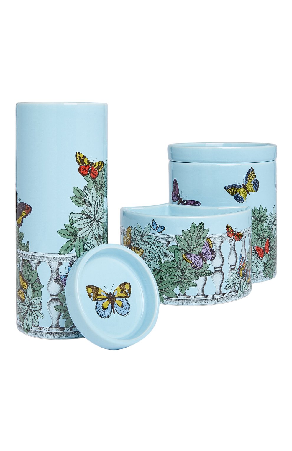 Триптих ароматических свечей nel mentre farfalle e balaustra FORNASETTI, арт. FPTRI514Y-GS, фото 2