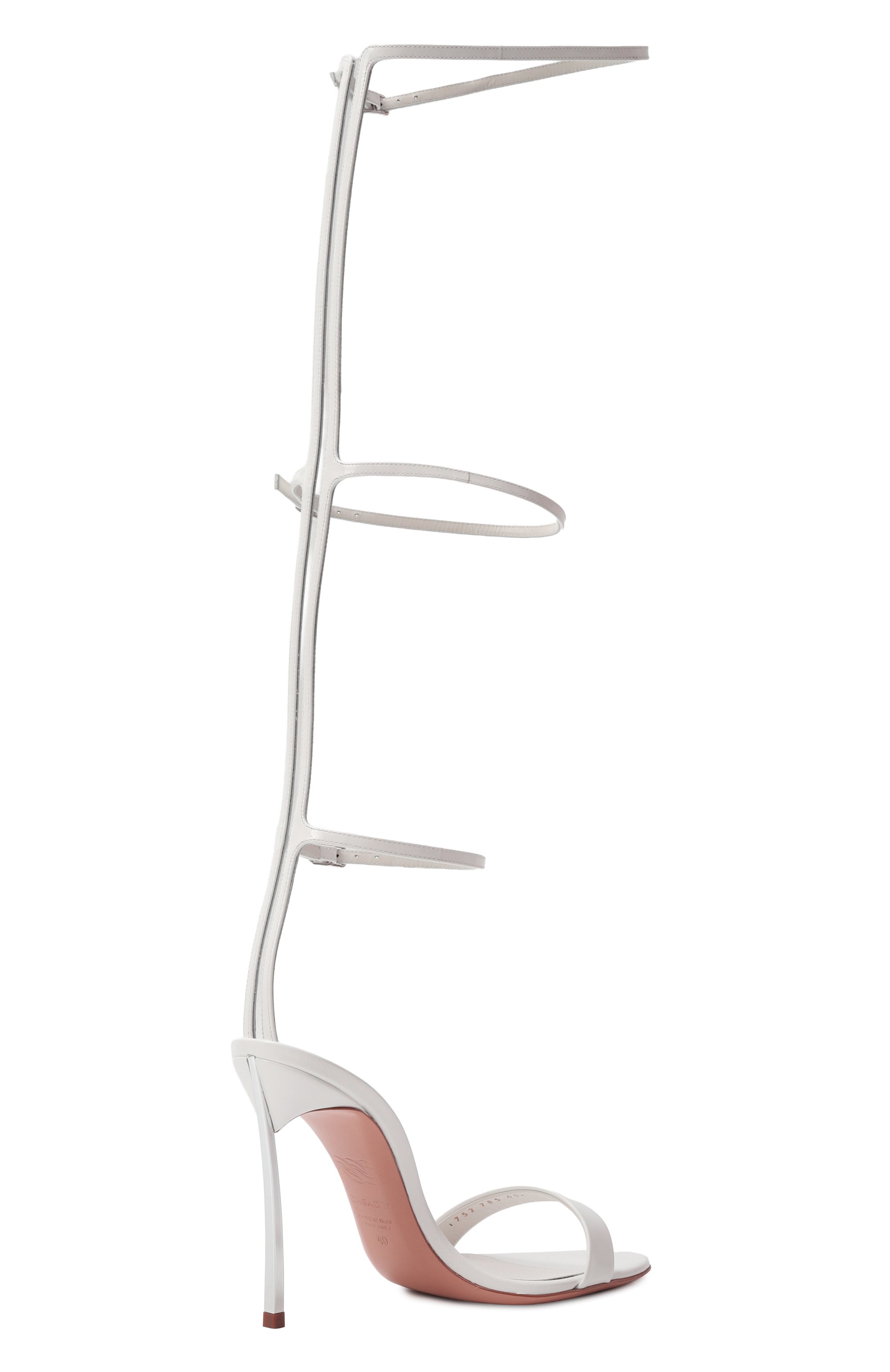 Кожаные босоножки musa blade 100 CASADEI, арт. 1L347J100M/C2327, фото 5