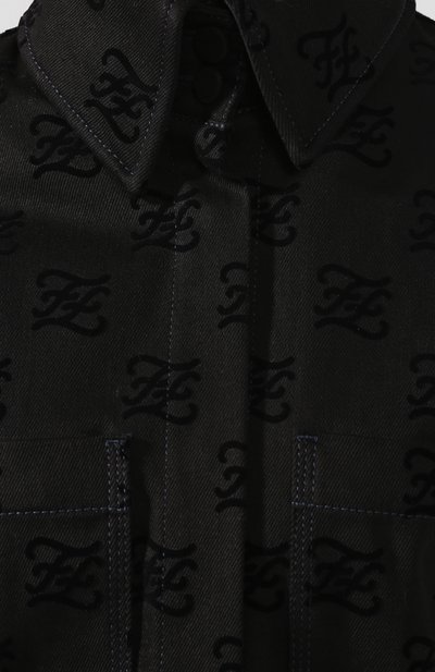 Джинсовая куртка FENDI, арт. FLF601 A5XB, фото 5