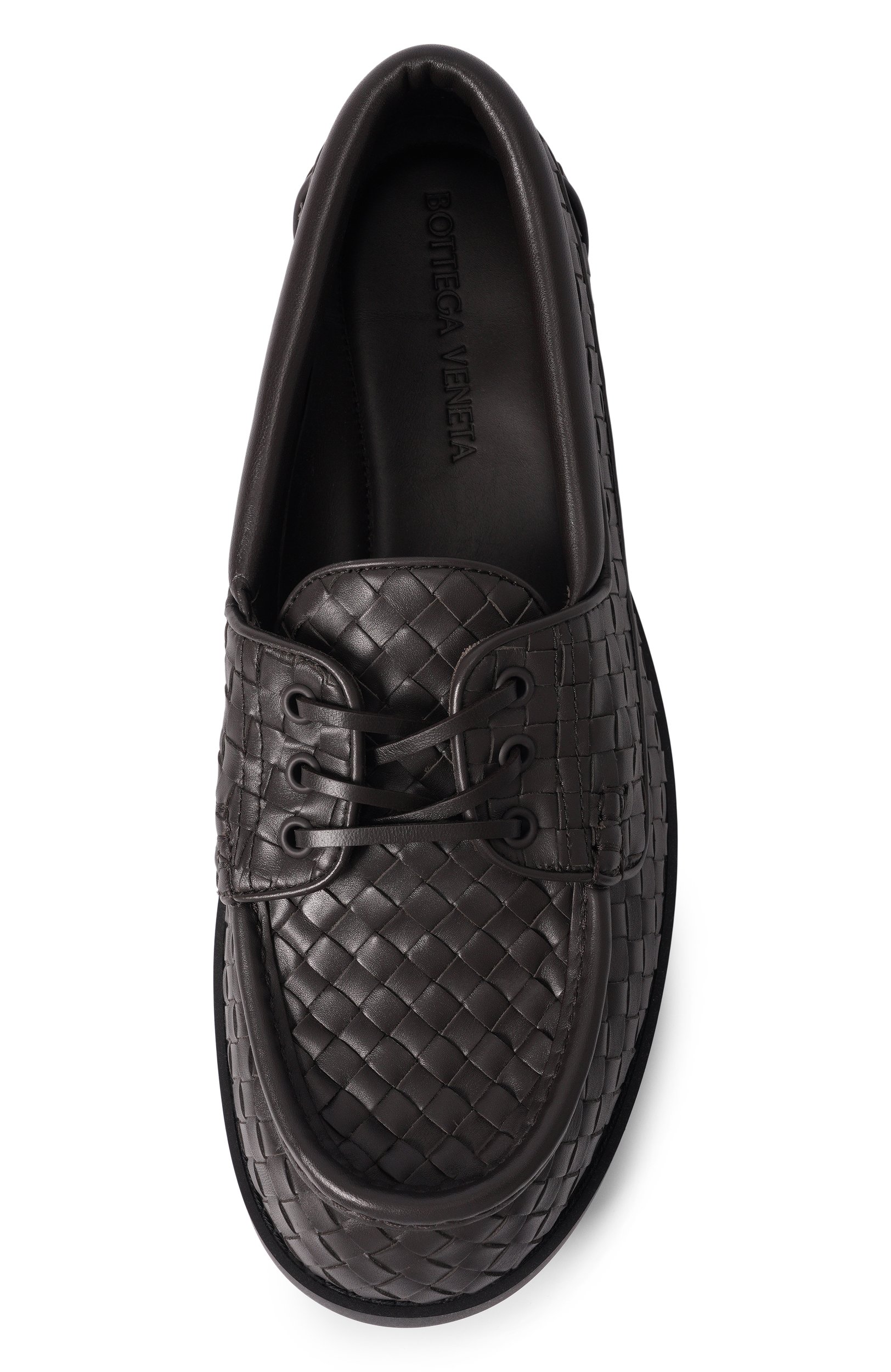 Кожаные топсайдеры pier BOTTEGA VENETA, арт. 876072/V6TG1, фото 5