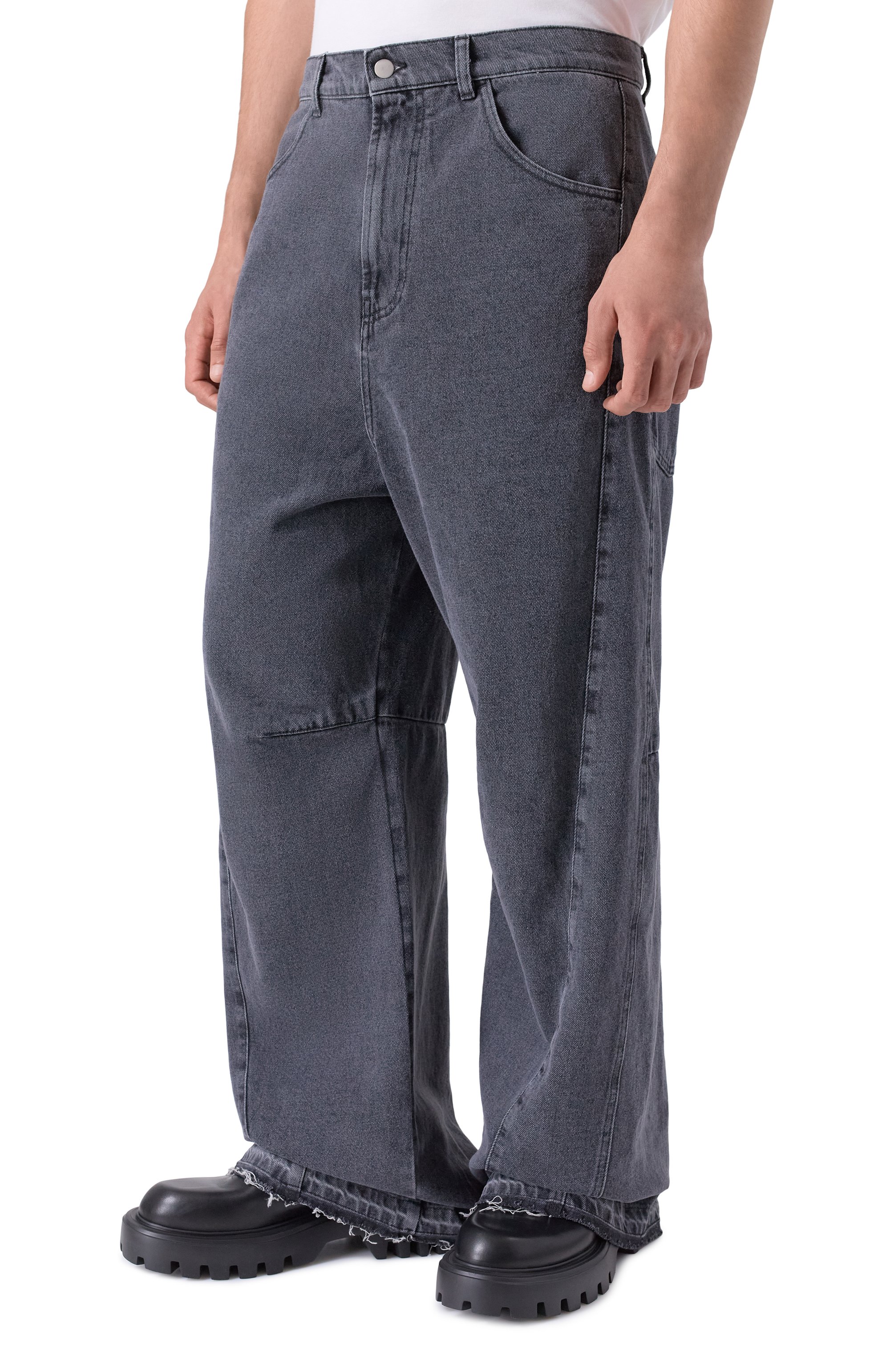 Джинсы ANDREA YA'AQOV, арт. 25MDEN75B/C0TT0N, фото 3