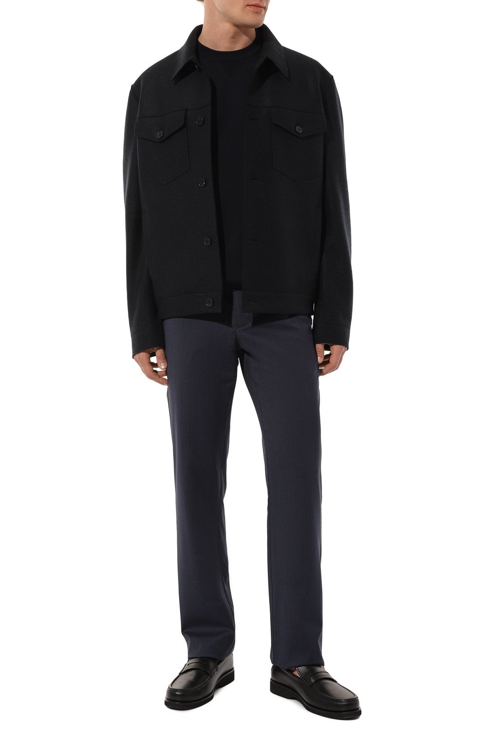 Шерстяные брюки ZILLI, арт. CP201BM0201VZP000, фото 2