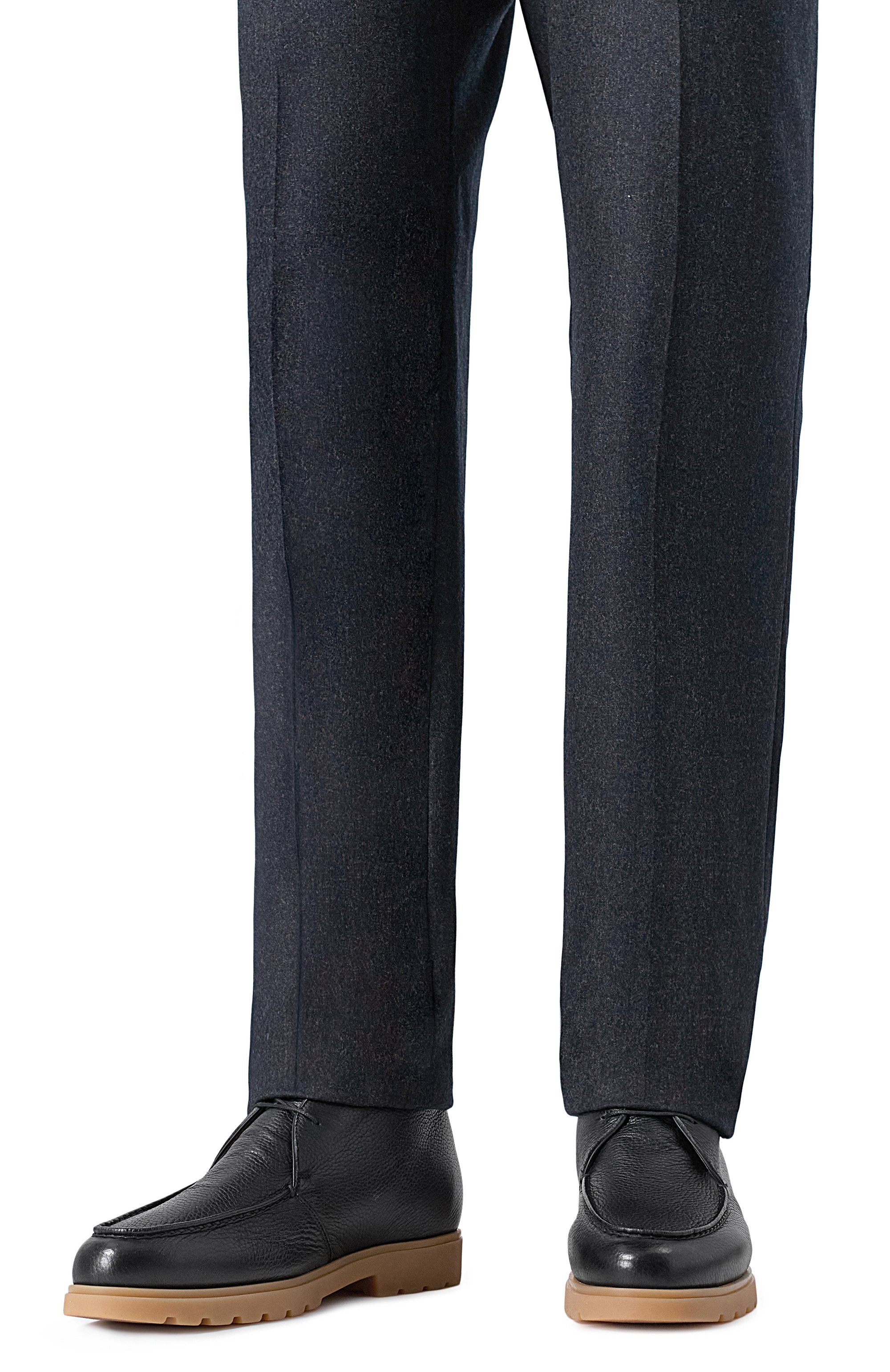 Кожаные ботинки KITON, арт. USSA377N0133703, фото 3