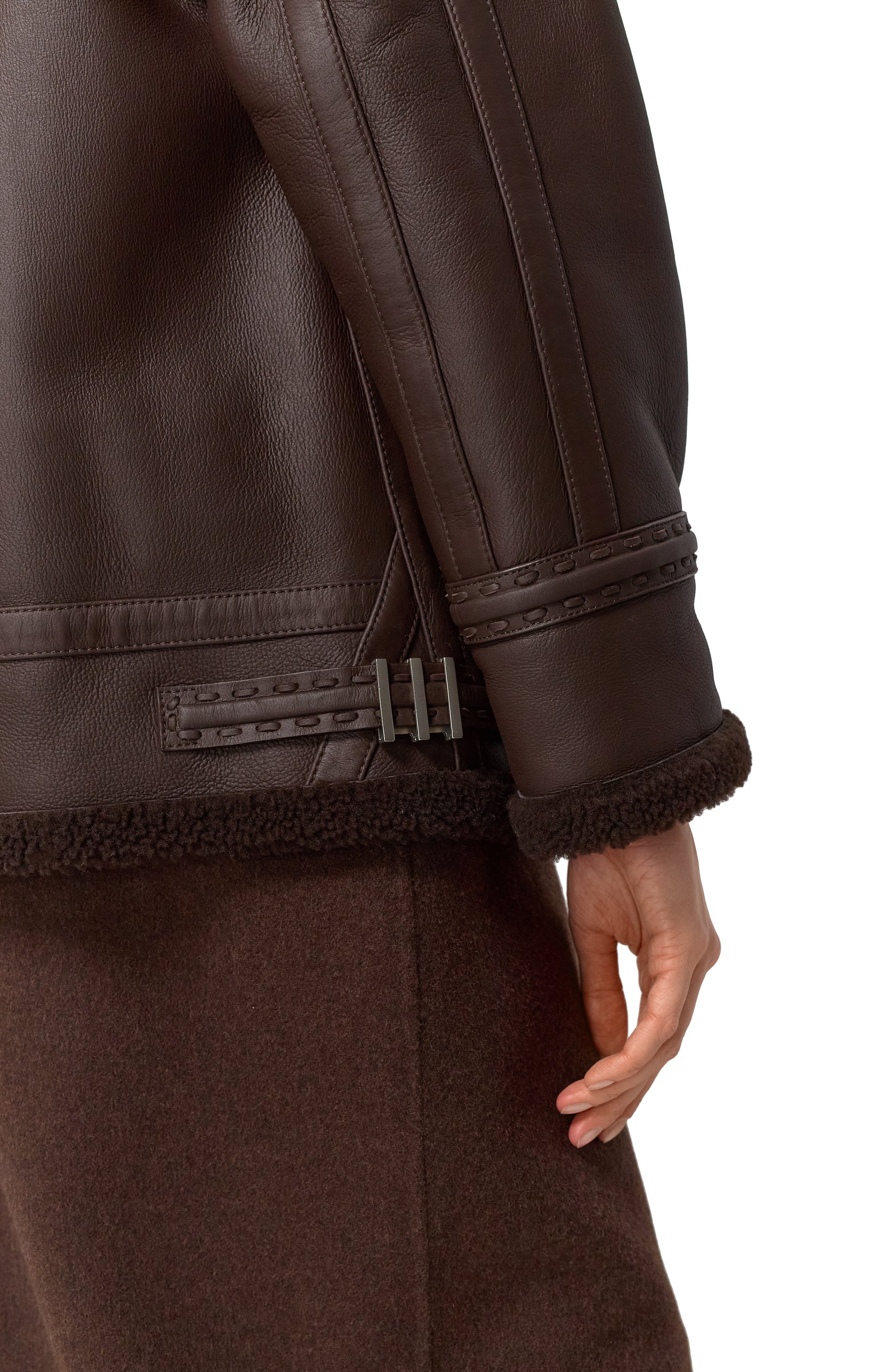 Дубленка из овчины MVST, арт. 33478, фото 5