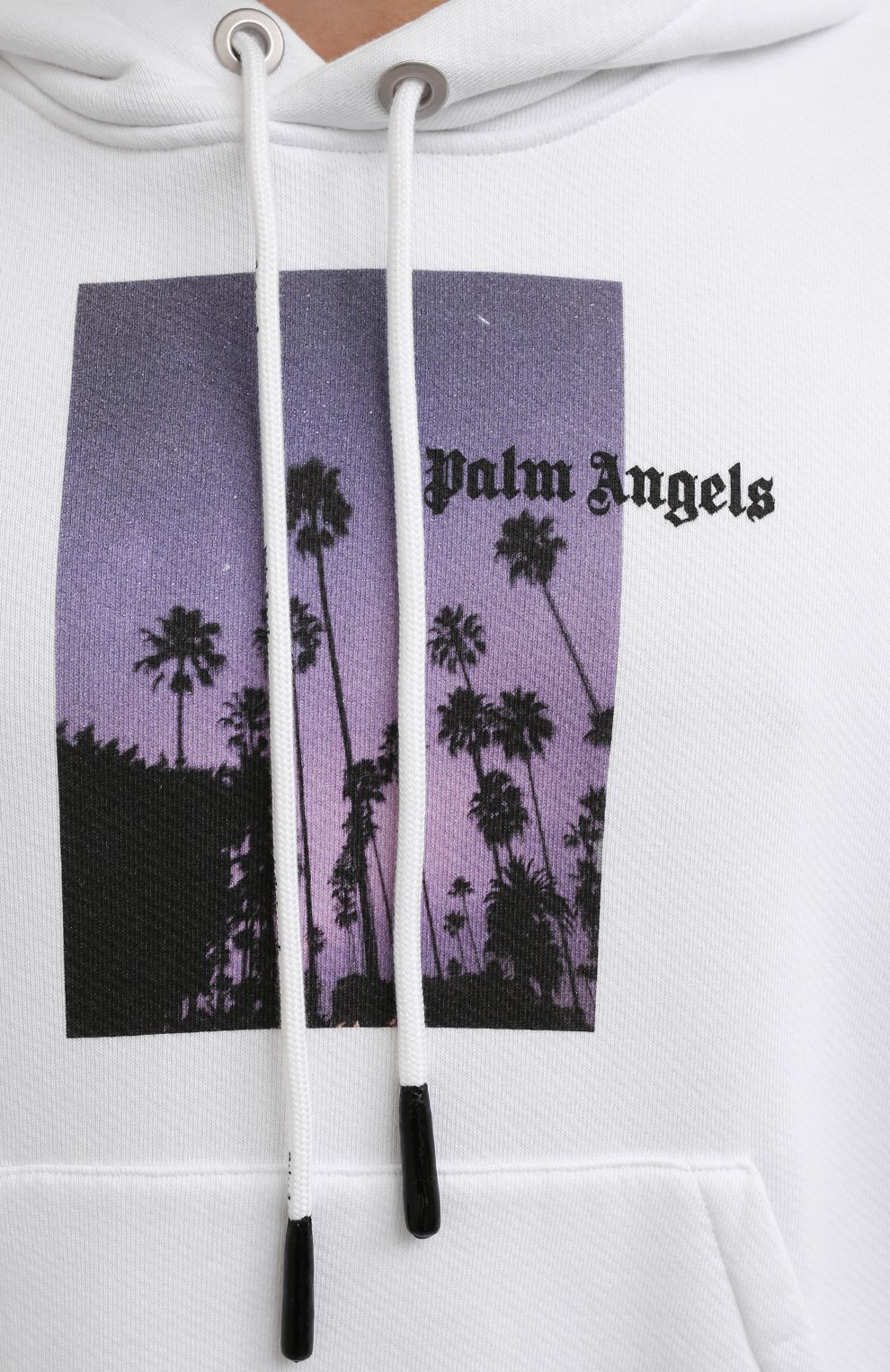 Хлопковое худи PALM ANGELS, арт. PMBB058F21JER0010110, фото 5