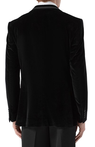 Бархатный пиджак DOLCE & GABBANA, арт. G2V08T/FUVG7, фото 4