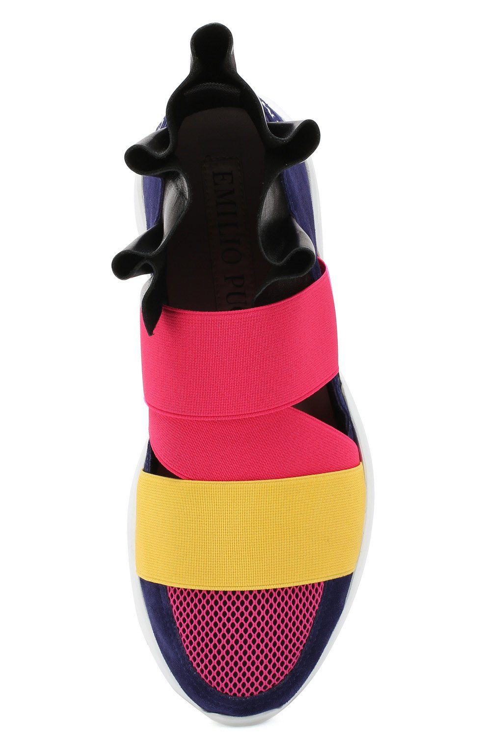 Комбинированные кроссовки EMILIO PUCCI, арт. 9ECE55/9EX11, фото 5