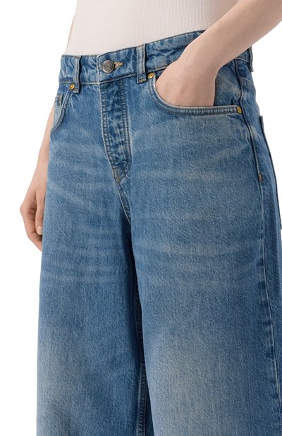 Джинсы candiani wide leg 431 12 STOREEZ синего цвета по цене 22000 руб., арт. 127245, фото 5 Джинсы candiani wide leg 431 12 STOREEZ, арт. 127245, фото 5
