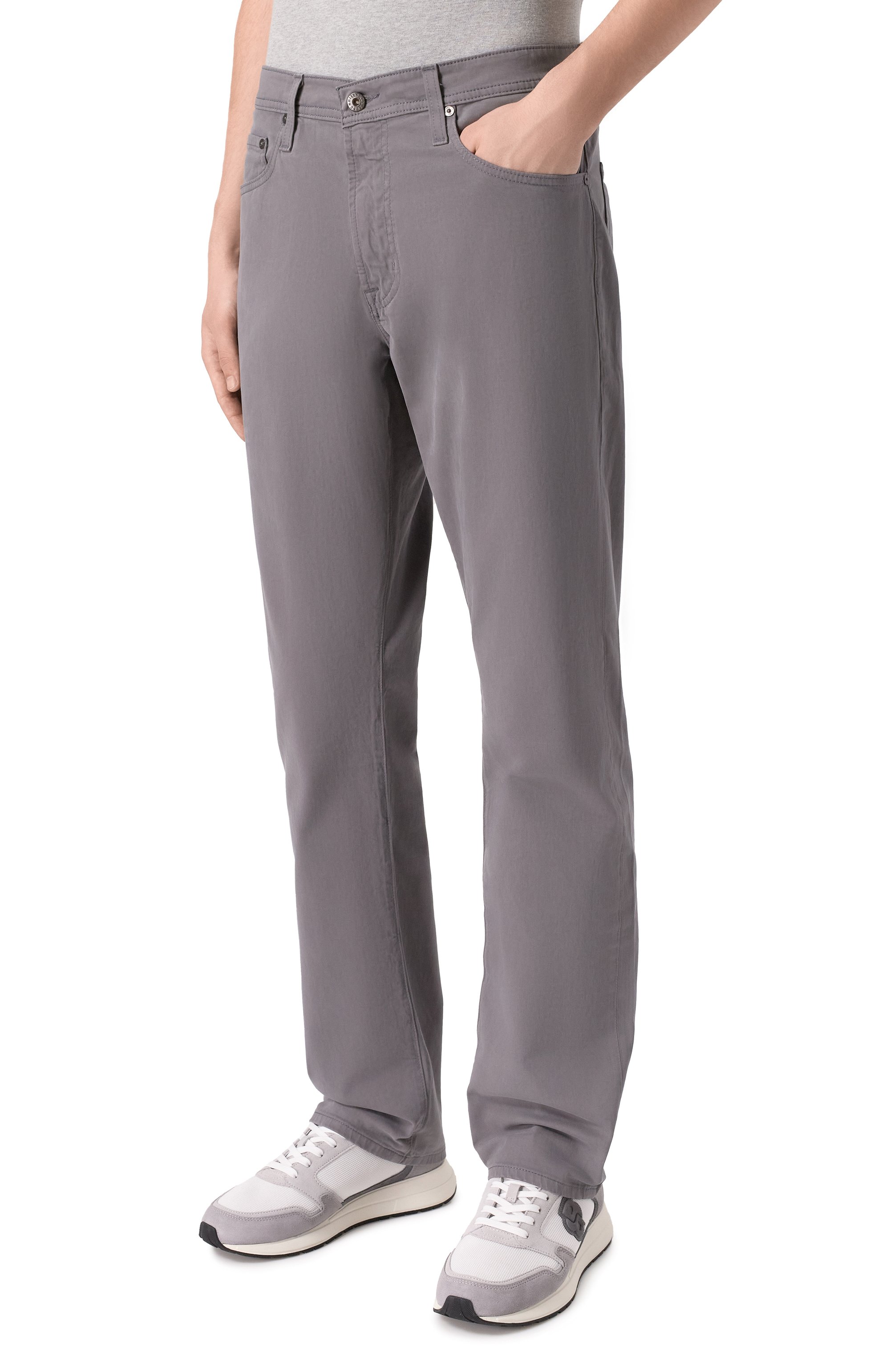 Джинсы graduate AG ADRIANO GOLDSCHMIED серого цвета по цене 32200 руб., арт. 1174SUD/AA, фото 3 Джинсы graduate AG ADRIANO GOLDSCHMIED, арт. 1174SUD/AA, фото 3