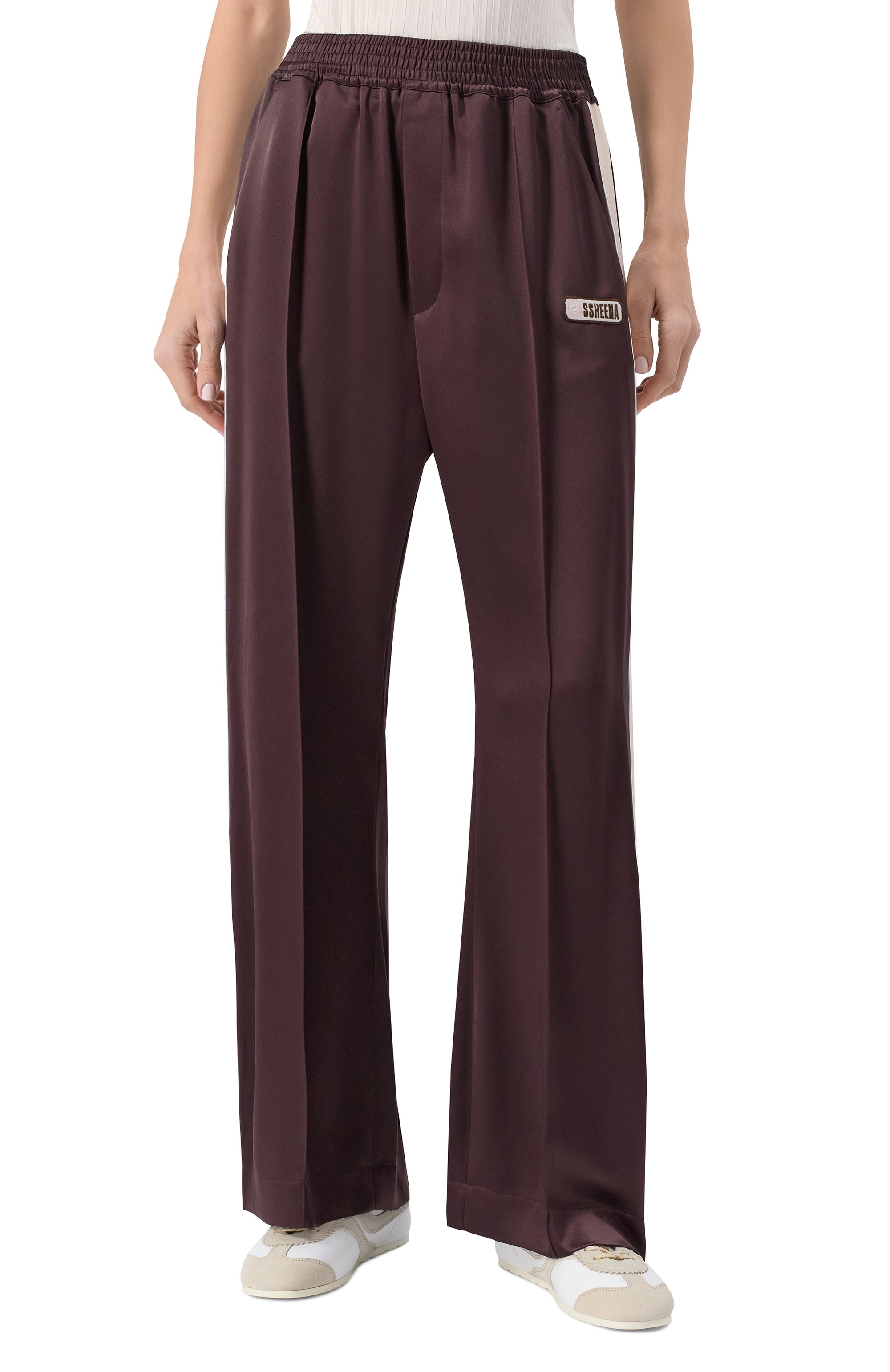 Атласные брюки SSHEENA, арт. 25SSPUPA TS25002, фото 3