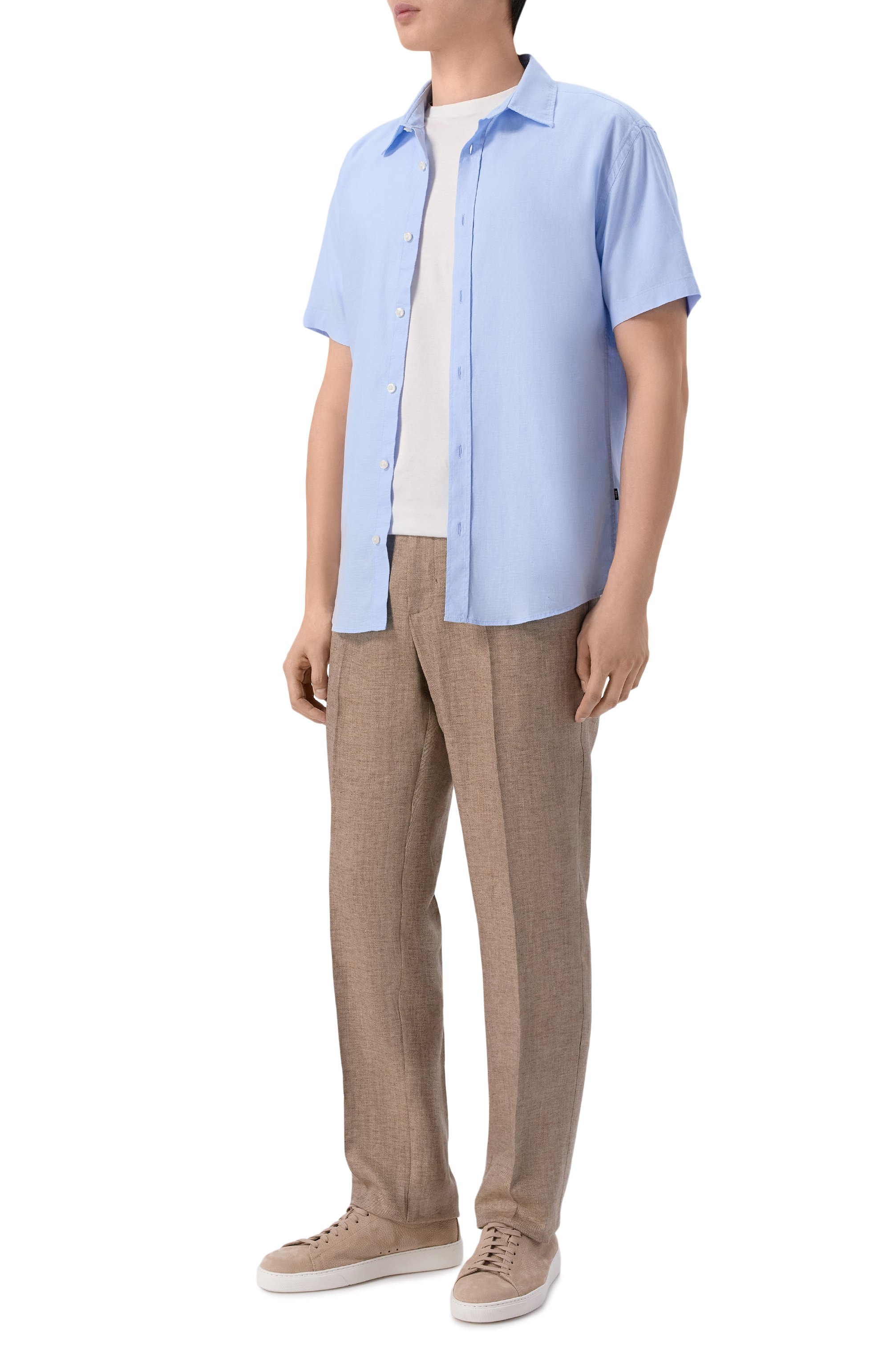 Льняная рубашка BOSS, арт. 50560743, фото 2