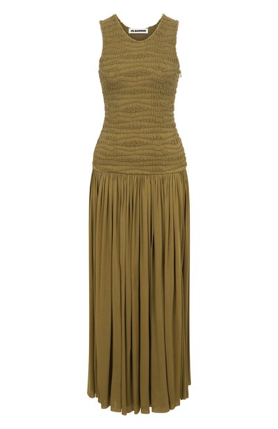Женское платье из вискозы JIL SANDER, арт. J02CT0475-J20266