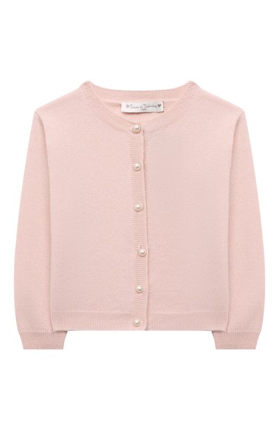 Кашемировый кардиган OSCAR ET VALENTINE, арт. CAR01PEARLM, фото 1