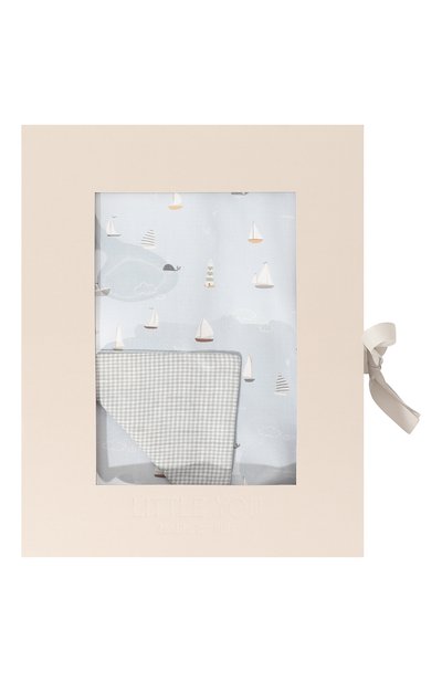 Комплект постельного белья LITTLE YOU голубого цвета по цене 16900 руб., арт. 7LY22bl0111-161, фото 2 Комплект постельного белья LITTLE YOU, арт. 7LY22bl0111-161, фото 2