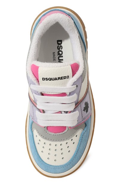 Кожаные кеды DSQUARED2, арт. 77761/28-35, фото 4