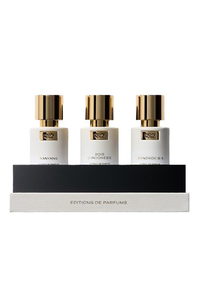 Парфюмерный набор "фреш": nanyang, bangkok 9/9, bois d'indonésie (3x15ml) MAISON DE L`ASIE, арт. 8885020800319, фото 1