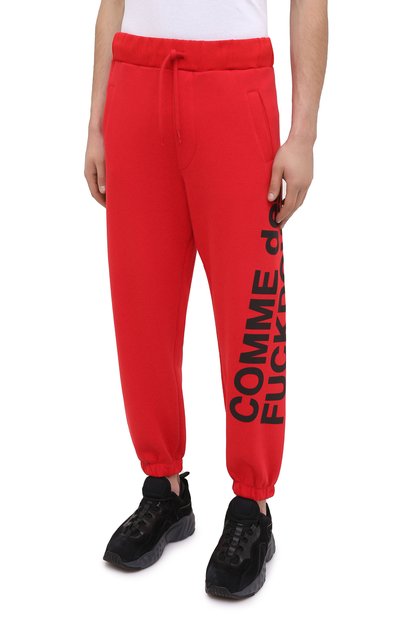 Хлопковые джоггеры COMME DES FUCKDOWN, арт. CDFU966, фото 3