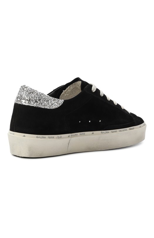 Замшевые кеды Hi Star Golden Goose Deluxe Brand GWF00118.F006389 Чёрный  GWF00118.F006389 Фото 5