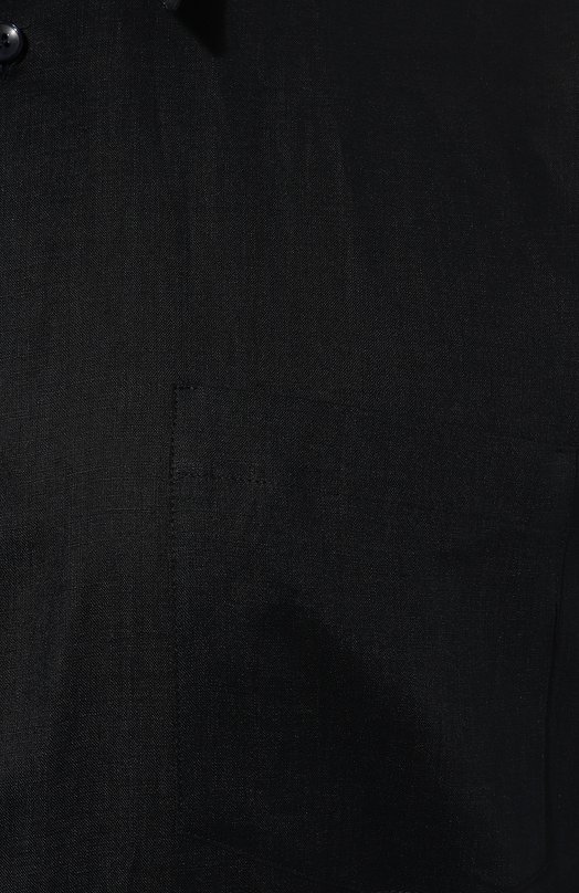 Льняная рубашка Dolce & Gabbana G5KE1Z/FU4IK Синий  G5KE1Z/FU4IK Фото 5